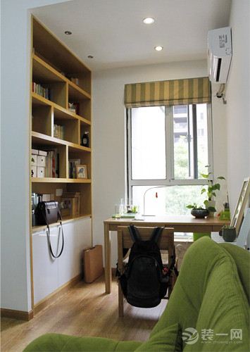 日式原木风格两居室装修设计效果图