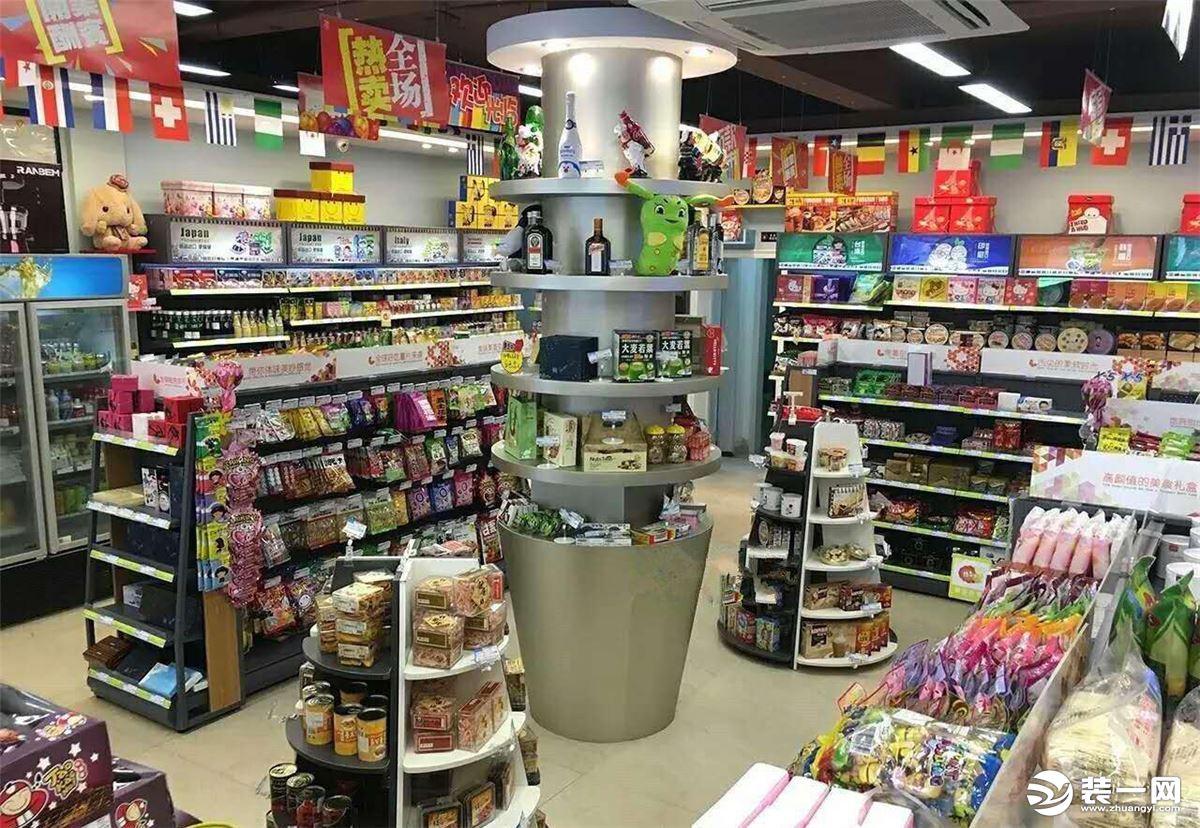 2018个体小超市装修效果图最新!